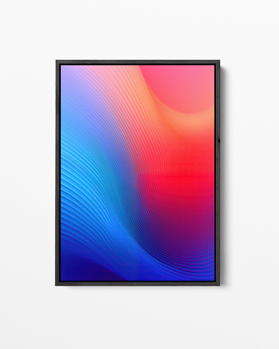 Golvende kleuren – Staande wanddecoratie – staand wanddecoratie kunstwerk