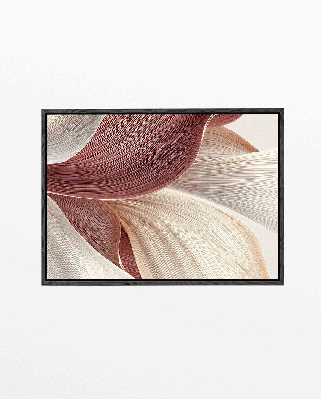 Golvende lijnen – Abstract kunstwerk – liggend abstract kunstwerk