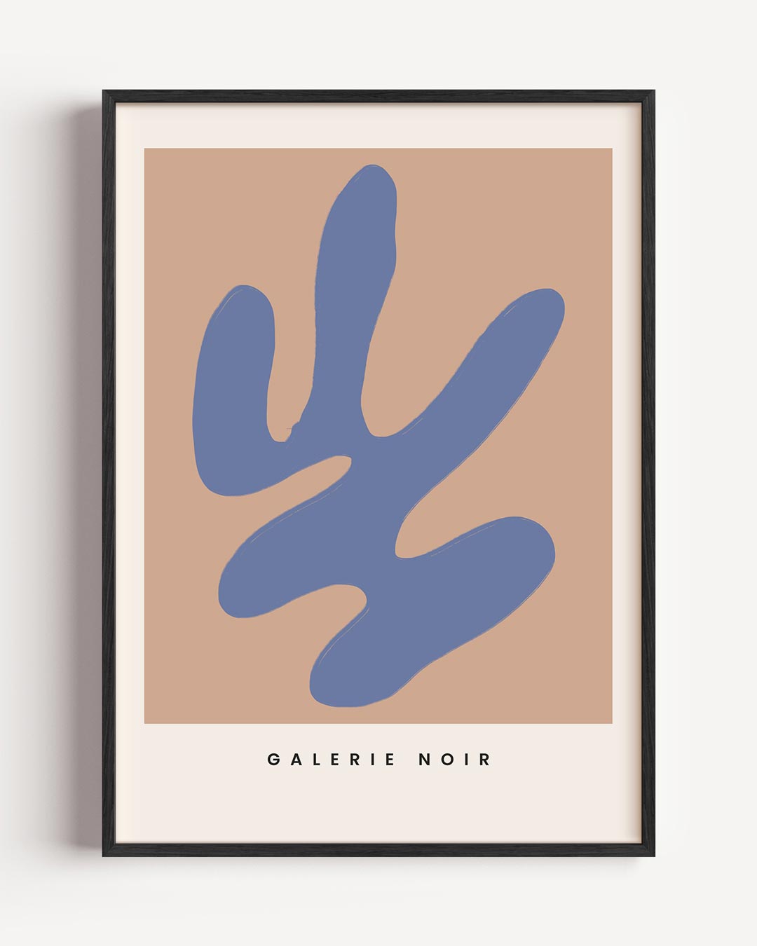 Abstracte Elegantie Wanddecoratie – typografie portret poster als wanddecoratie