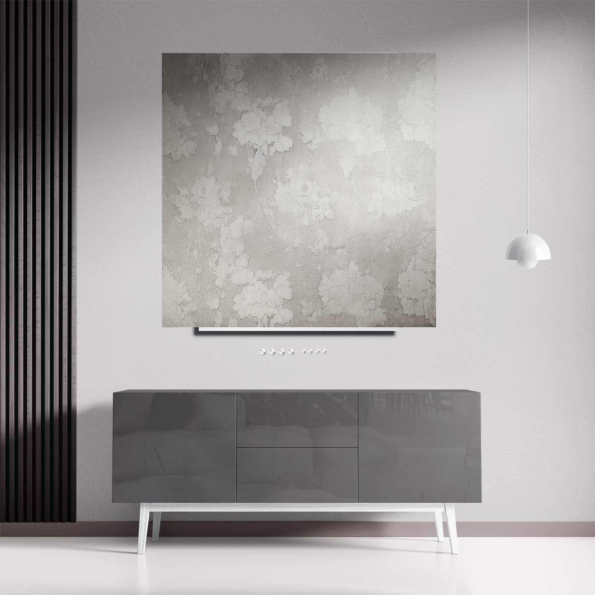 Bloemige Dagdroom – plexiglas wanddecoratie in portret formaat