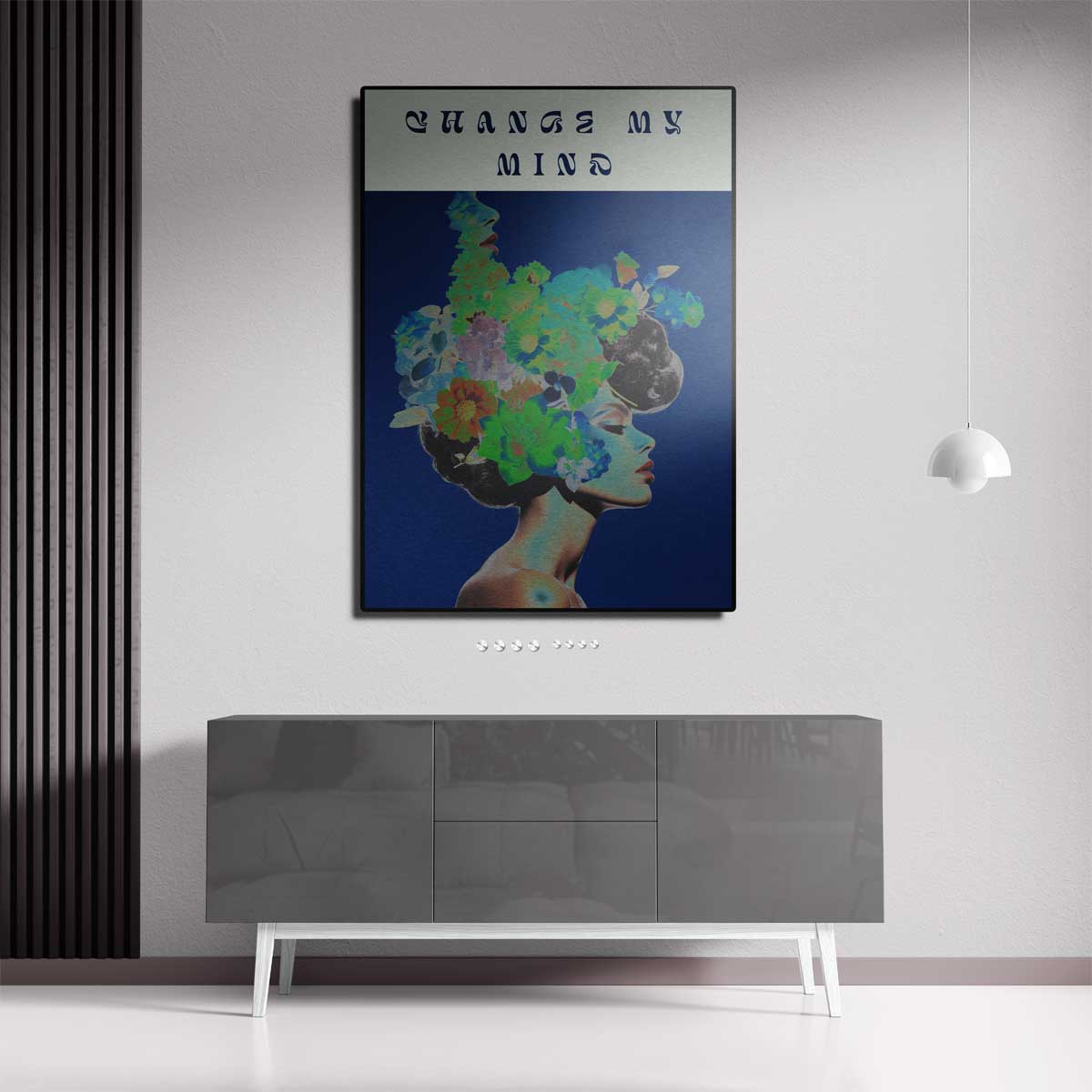 Bloemen van de Geest – canvas kunstwerk als wanddecoratie