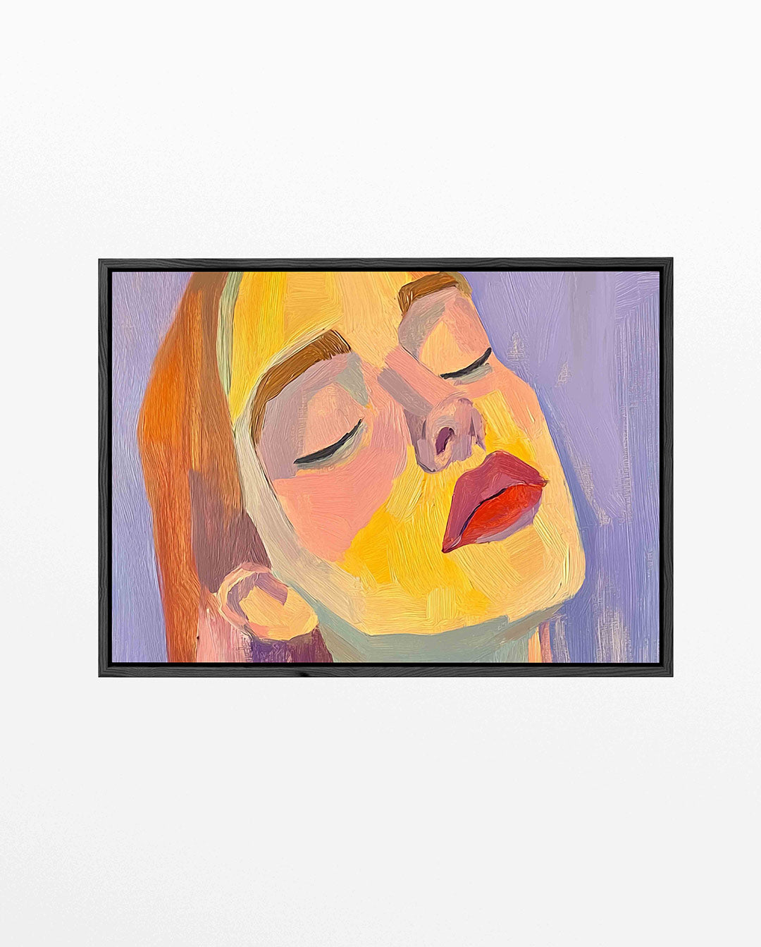 Kleurenportret – liggend portret kunstwerk