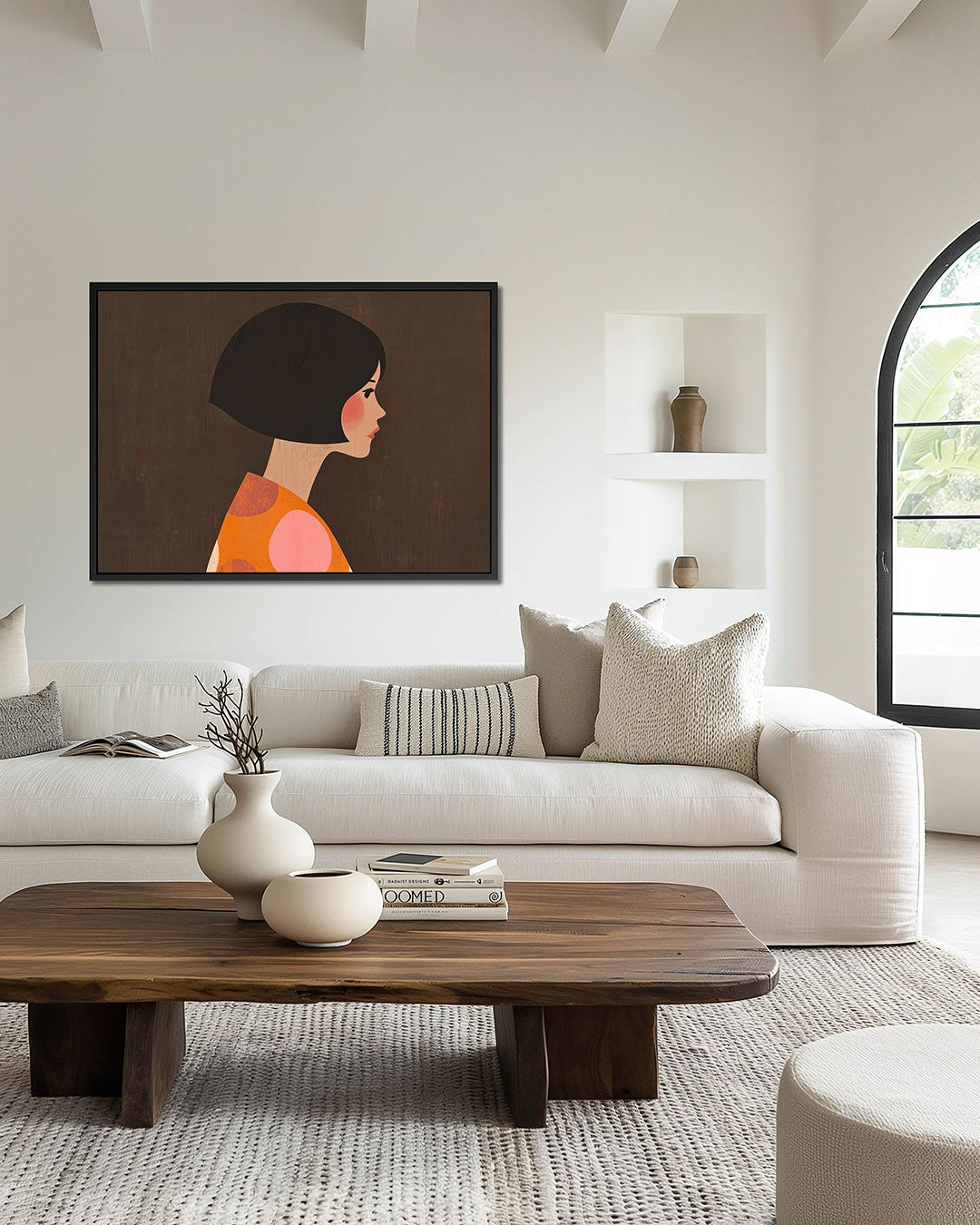 Portret – wanddecoratie in interieur