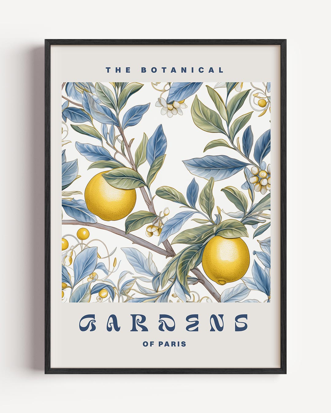 Botanische Tuinposter - Parijs – keuken portret poster als wanddecoratie