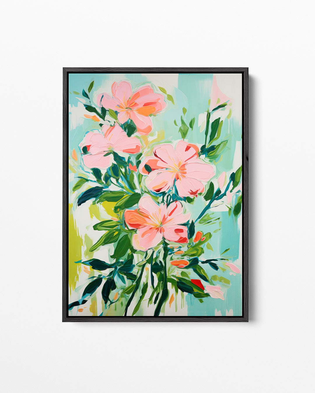 Bloemenexplosie – staand wanddecoratie kunstwerk
