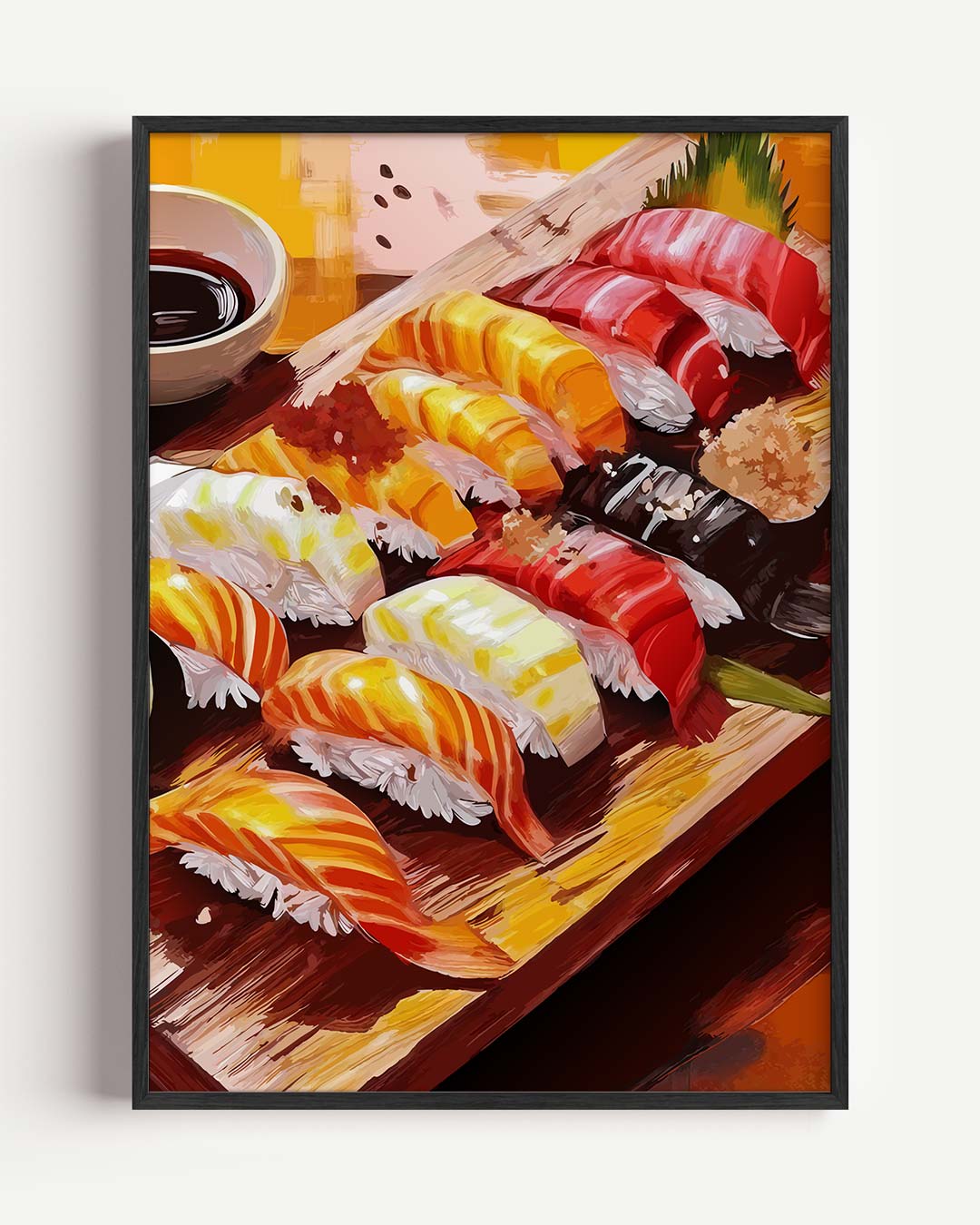 Sushi Liefde – keuken portret poster als wanddecoratie