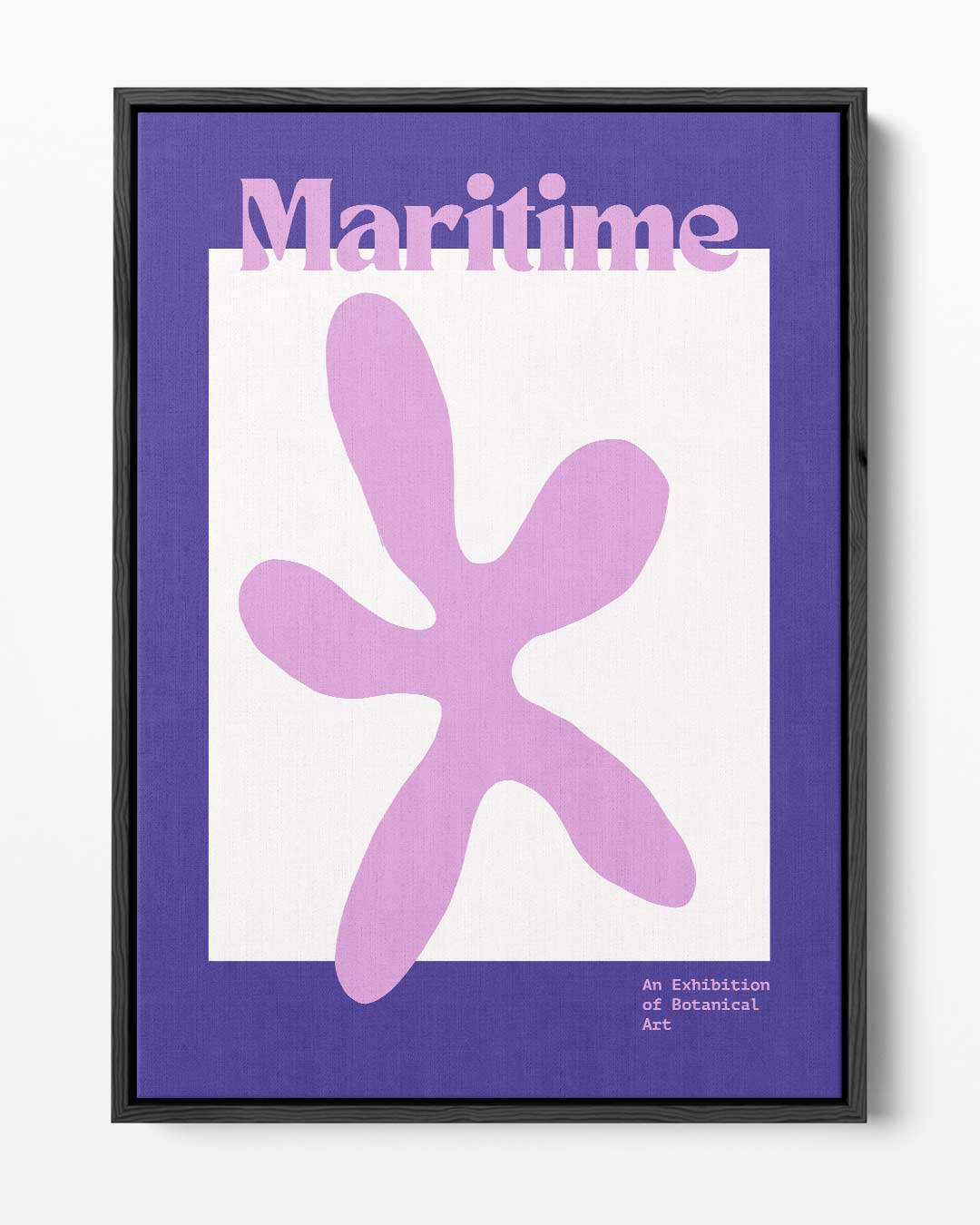 Maritieme Botanische Kunst – portret kunstwerk als wanddecoratie