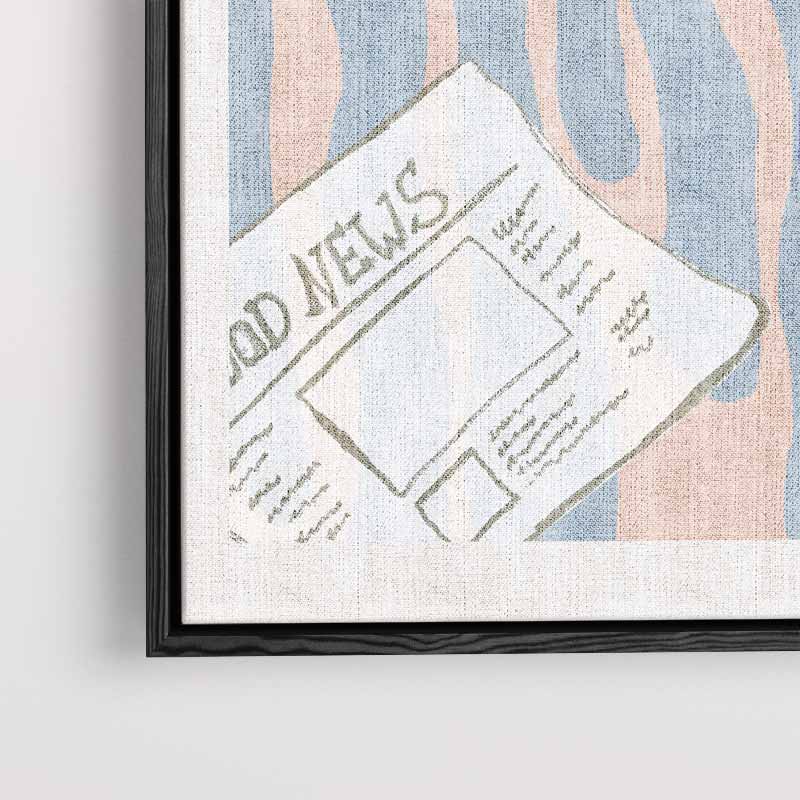 Zonnige Dag Invloeden – plexiglas kunstwerk als wanddecoratie