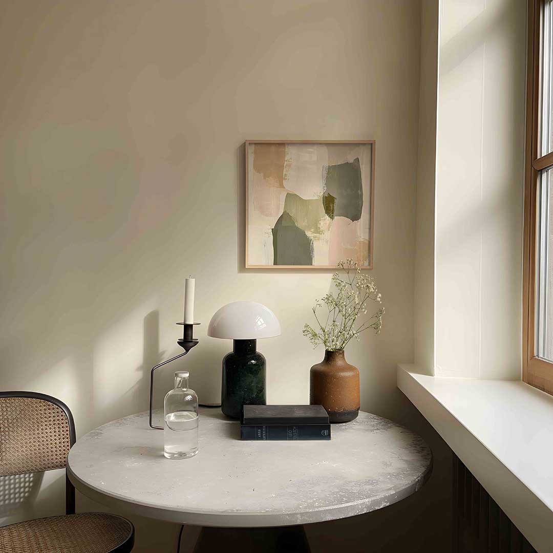 Abstracte vormen – textuur poster in vierkant formaat