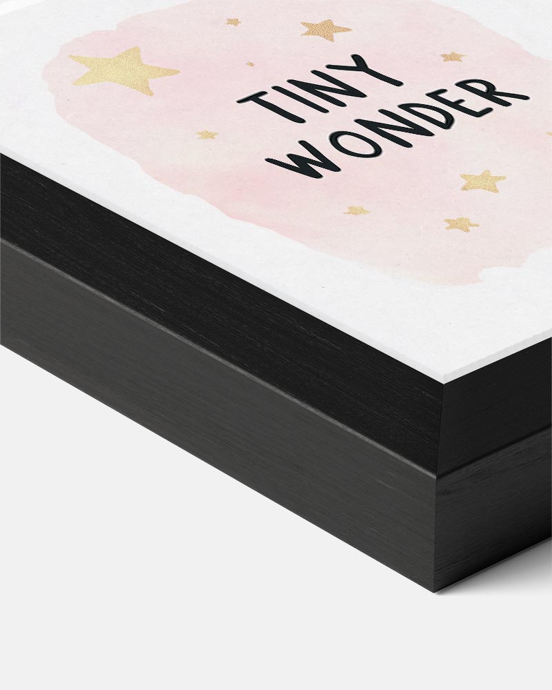 Tiny Wonder Stippenposter – kids portret poster, afbeelding 7