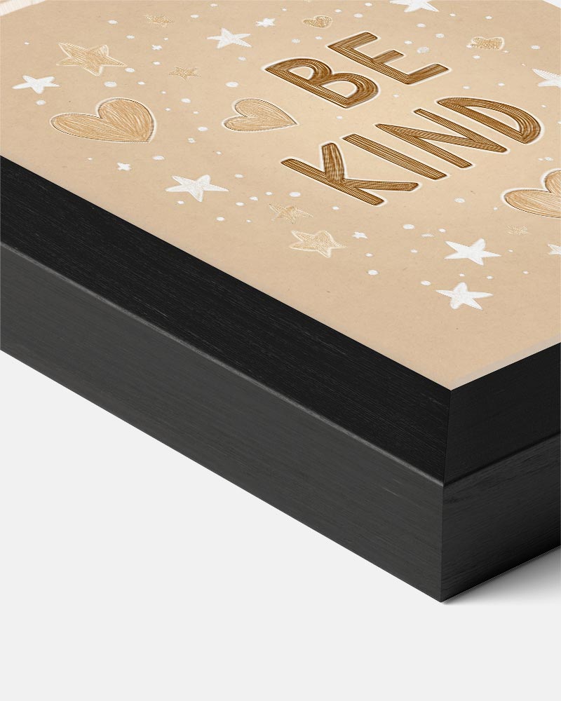 Be Kind Inspiratieposter – kids portret poster, afbeelding 7