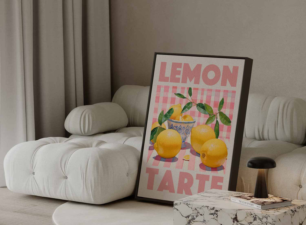 Citroen Tarte – portret kunstwerk als wanddecoratie, afbeelding 13