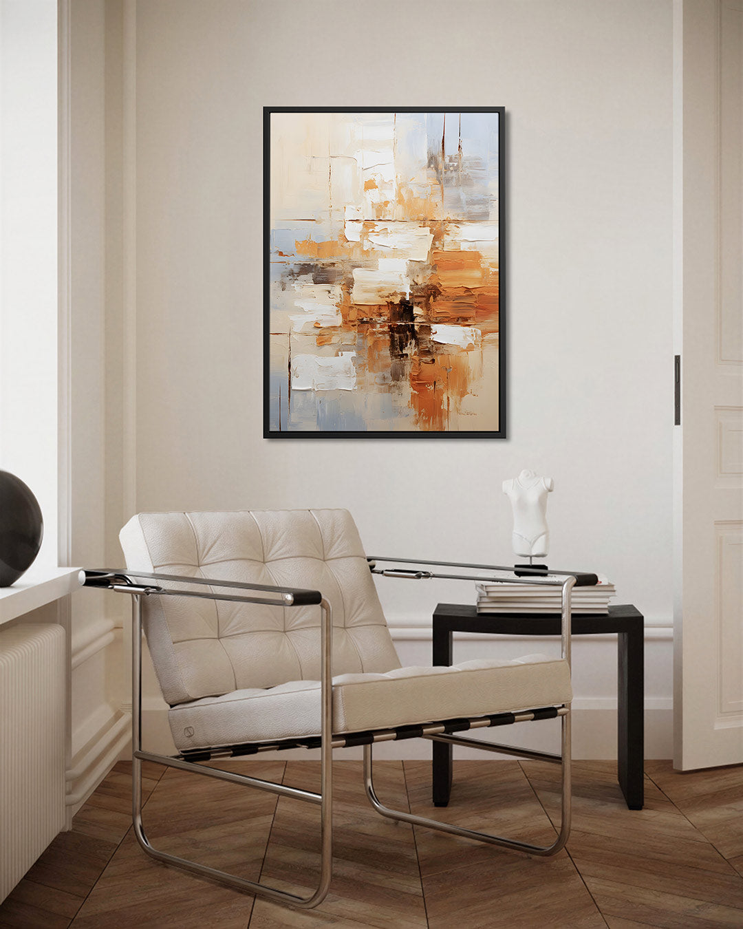 Kleurencompositie – staand wanddecoratie kunstwerk