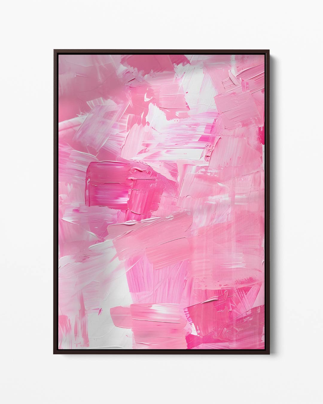 Roze Dromen – portret kunstwerk als wanddecoratie