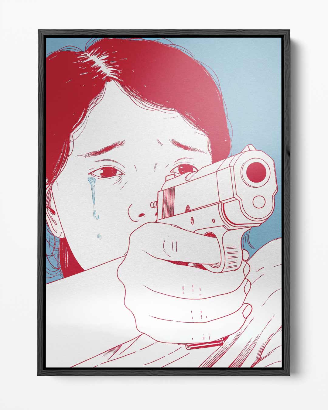 Women – portret kunstwerk als wanddecoratie