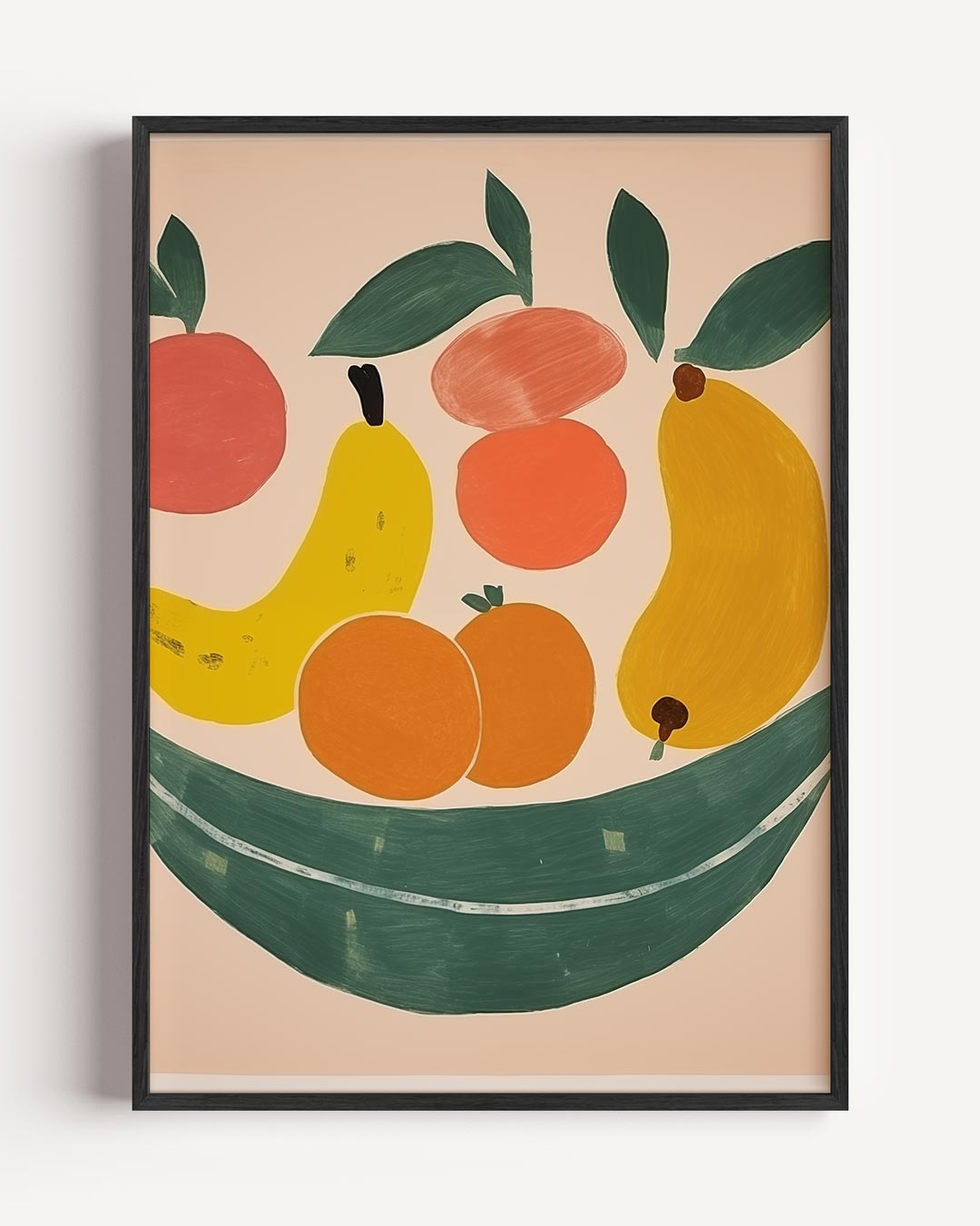 Kleurrijke Fruitposter – keuken portret poster als wanddecoratie