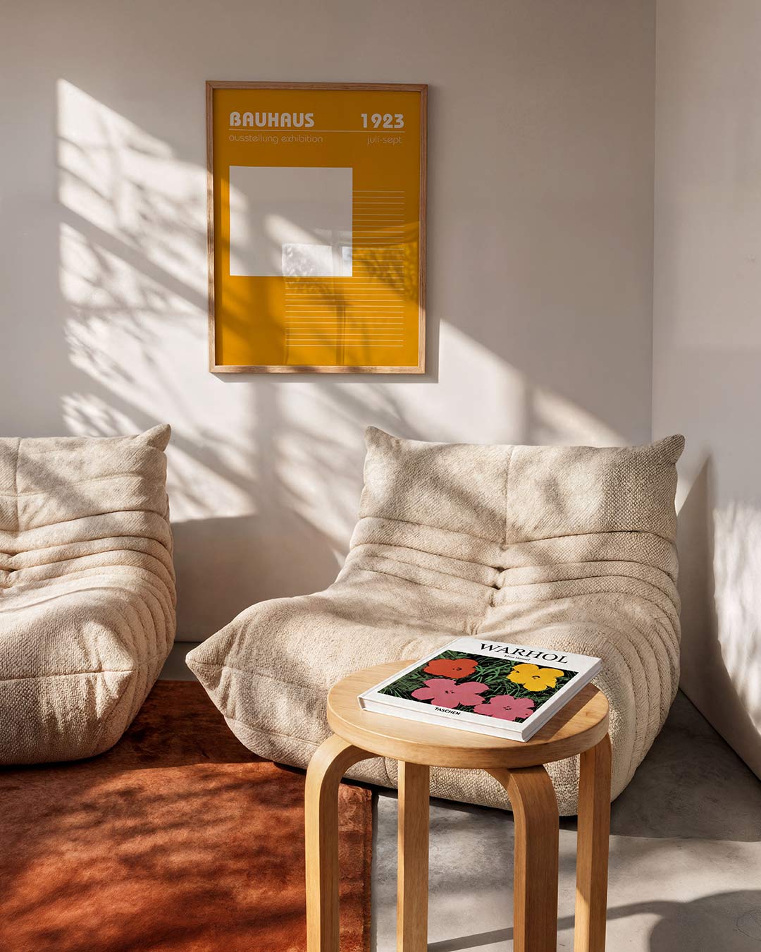 Vormen en lijnen – moderne Bauhaus wandkunst als poster