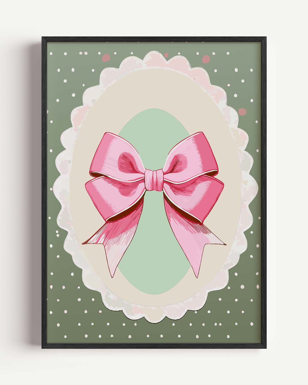 Zachte Vintage Strik – kids portret poster als wanddecoratie
