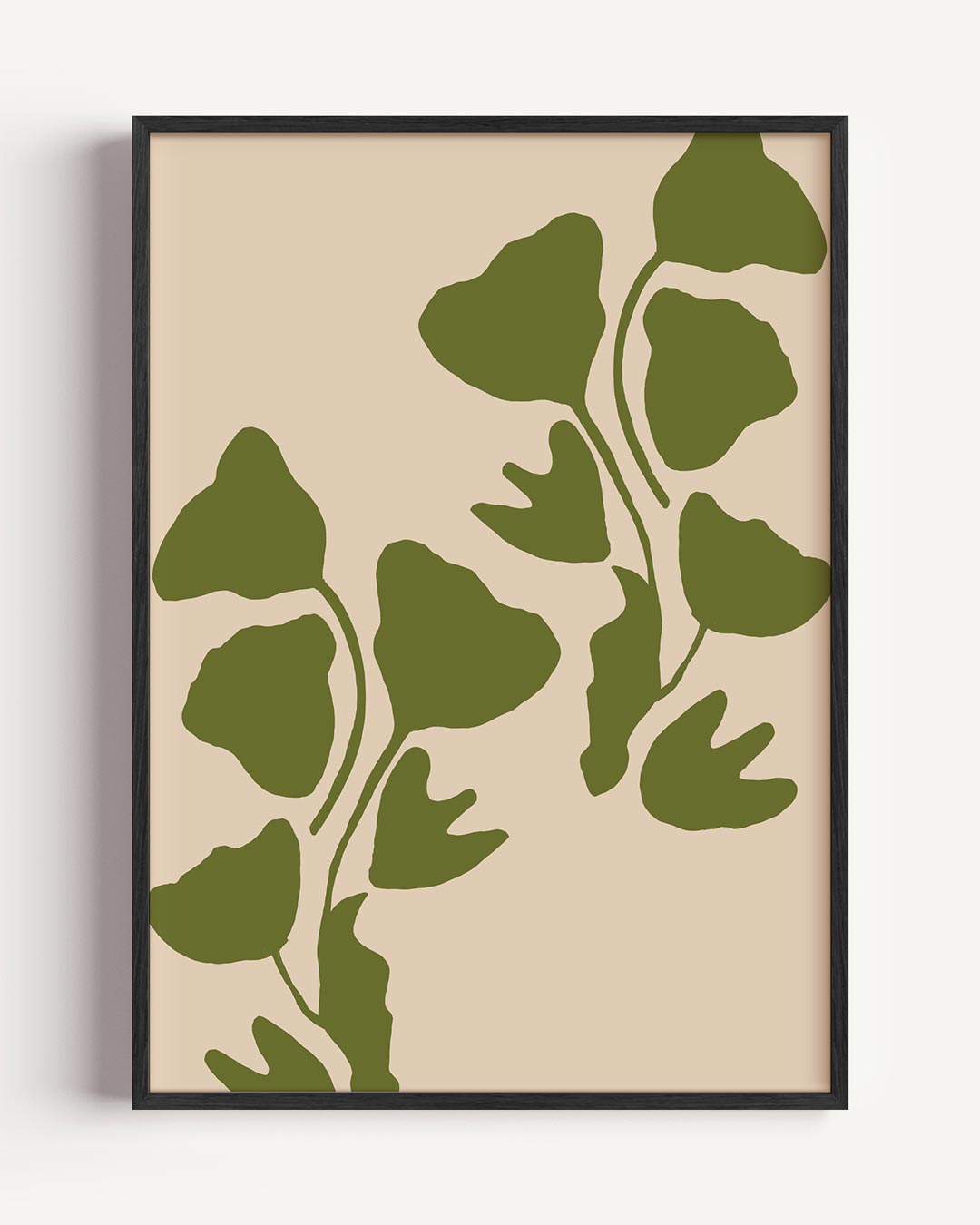 Botanische Bladeren – bloemen portret poster als wanddecoratie
