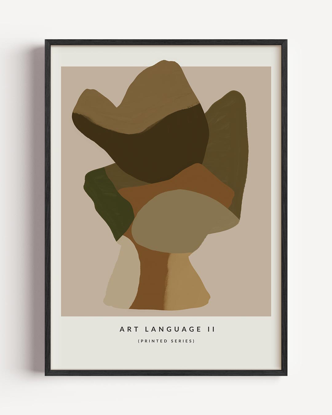 Organische Abstractie Wandkunst – keuken portret poster als wanddecoratie