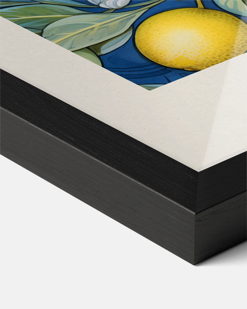 Lemontree Botanische Print – staande muurposter voor keuken of eethoek