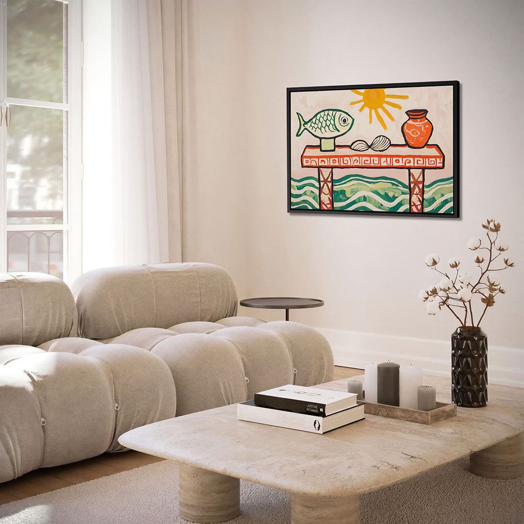 Vrolijke tafereel – alternatieve weergave van het kunstwerk