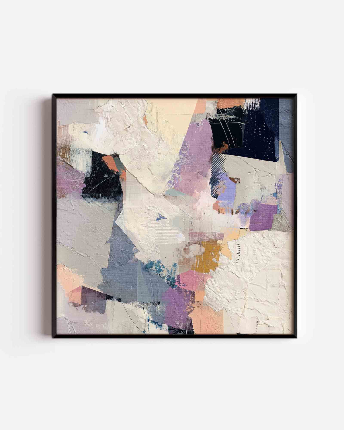 Abstracte vormen – abstracte vierkante poster als wanddecoratie