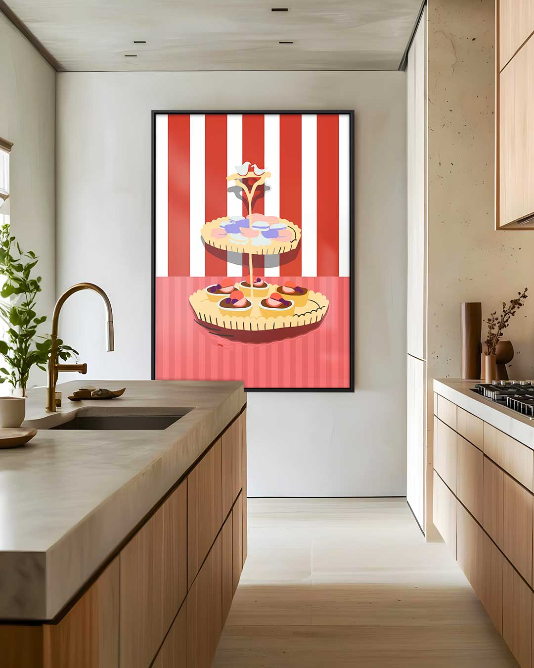 Zoete Verleidingen – staand kunstwerk voor modern interieur