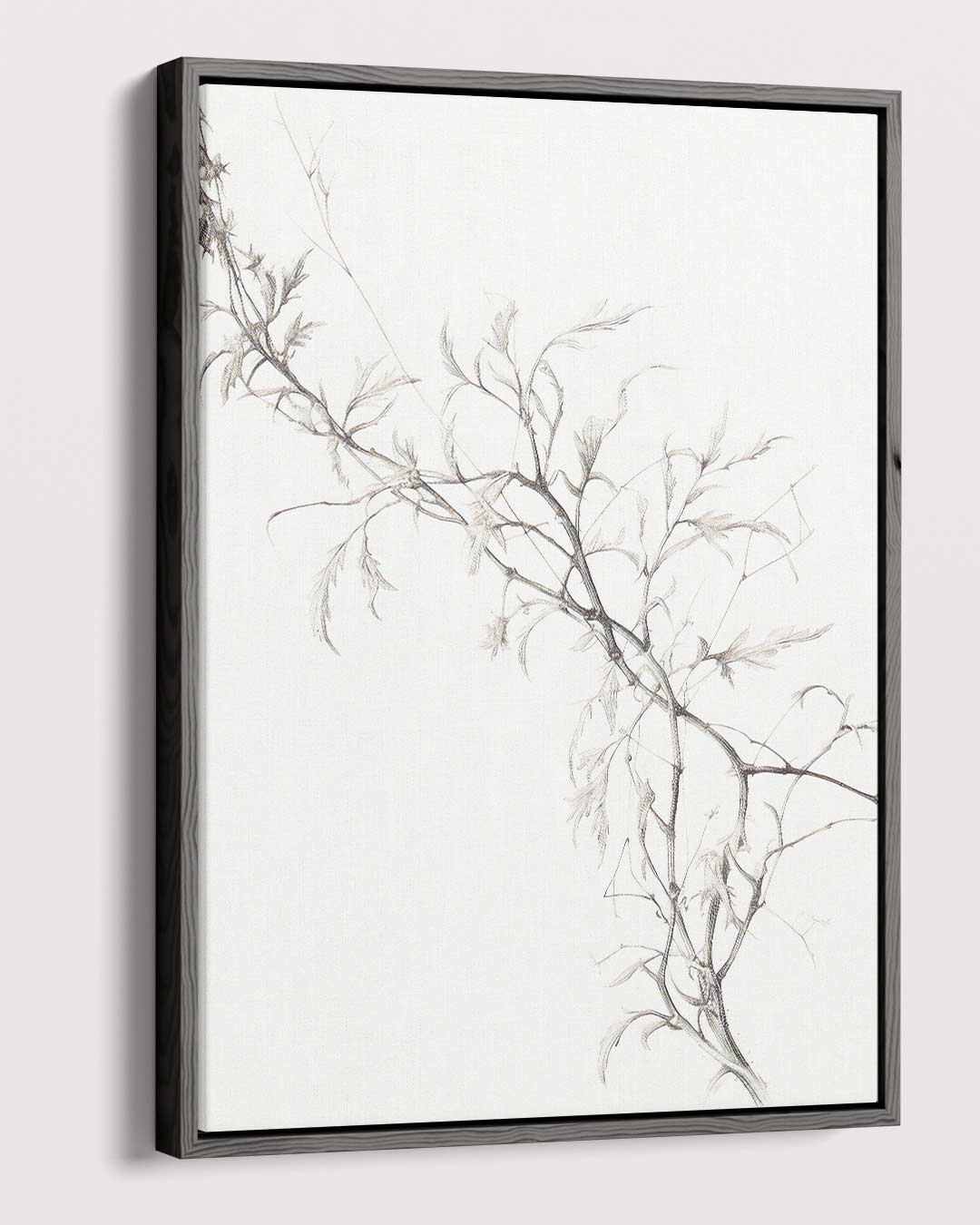 Delicate Dans van Takken – canvas wanddecoratie in portret formaat