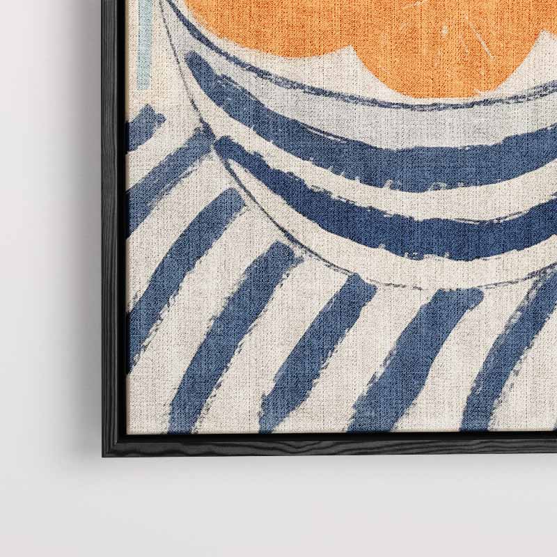 Zomers Stilleven met Mandarijnen – staand kunstwerk voor modern interieur