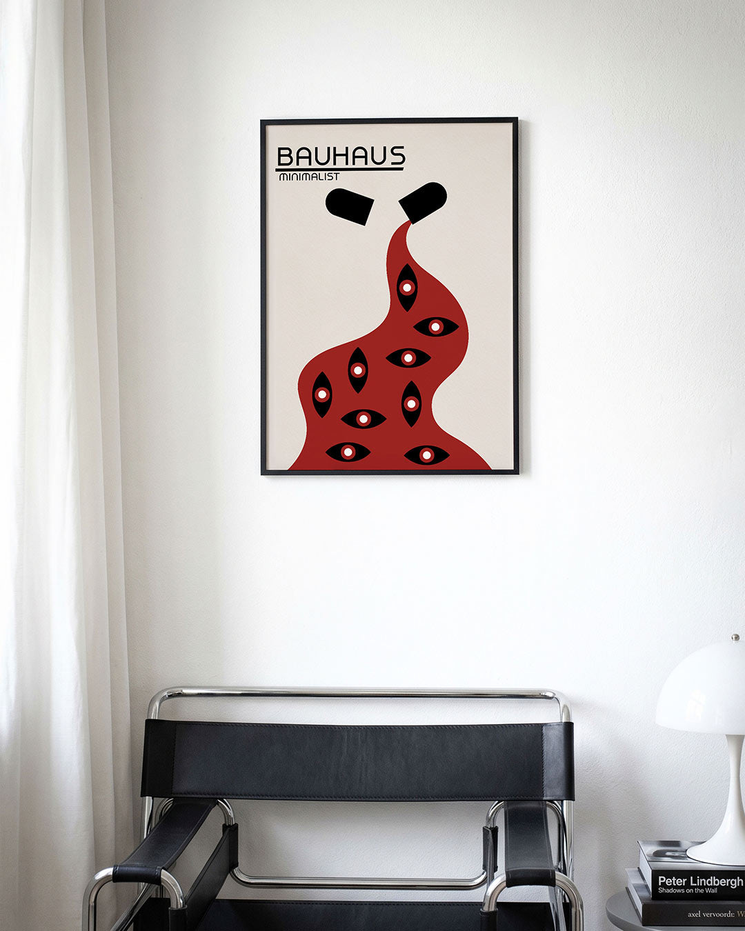 Vorm en kleur – moderne Bauhaus wandkunst als poster