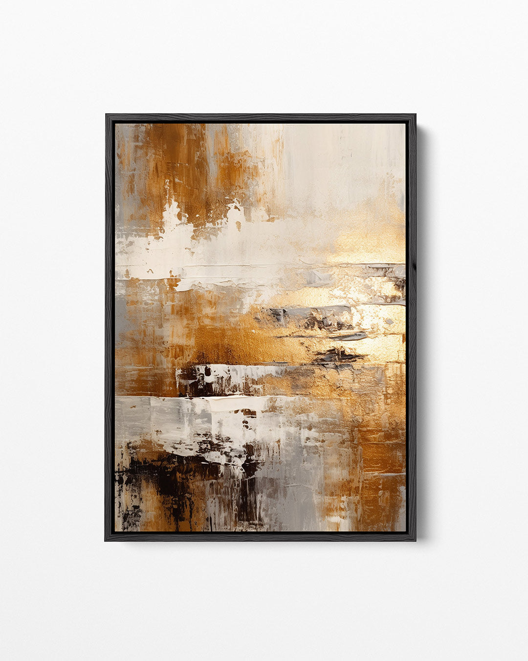 Gelaagde kleurencompositie – staand wanddecoratie kunstwerk