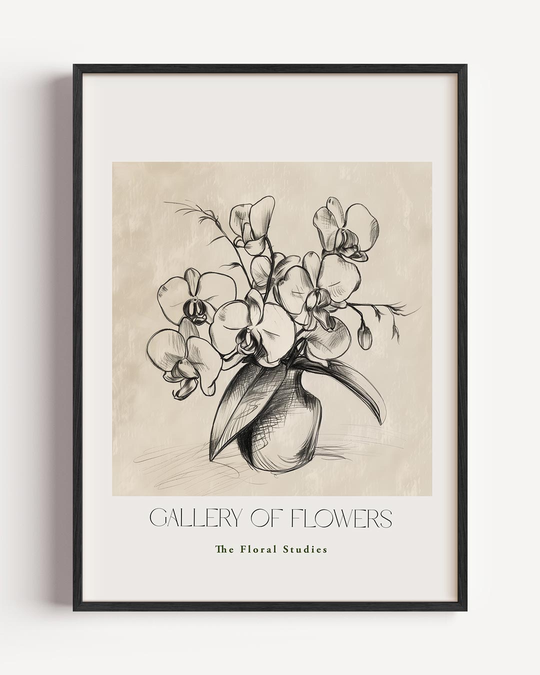 Botanische Elegantie – bloemen portret poster als wanddecoratie