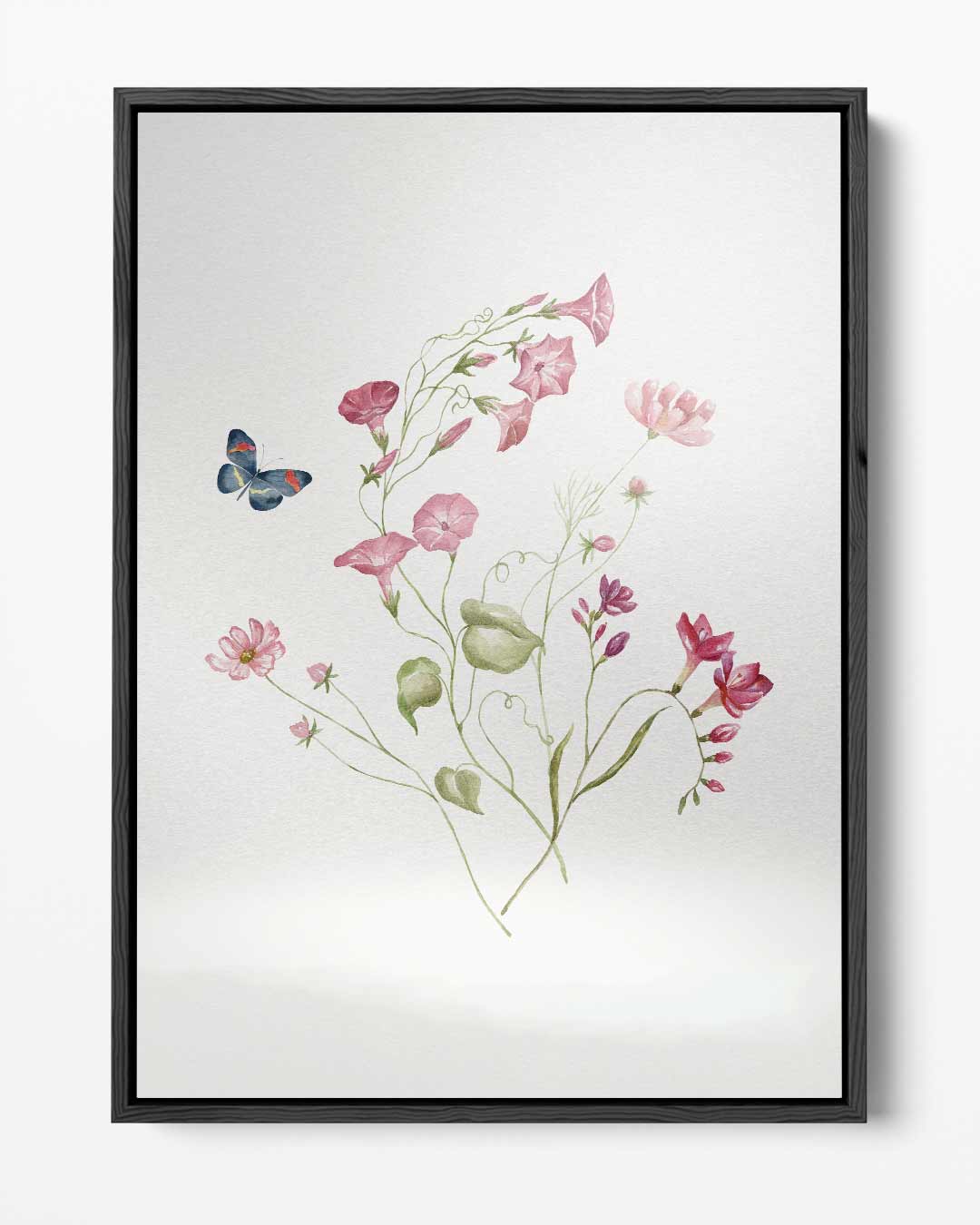 Bloemenwandeling – portret kunstwerk als wanddecoratie