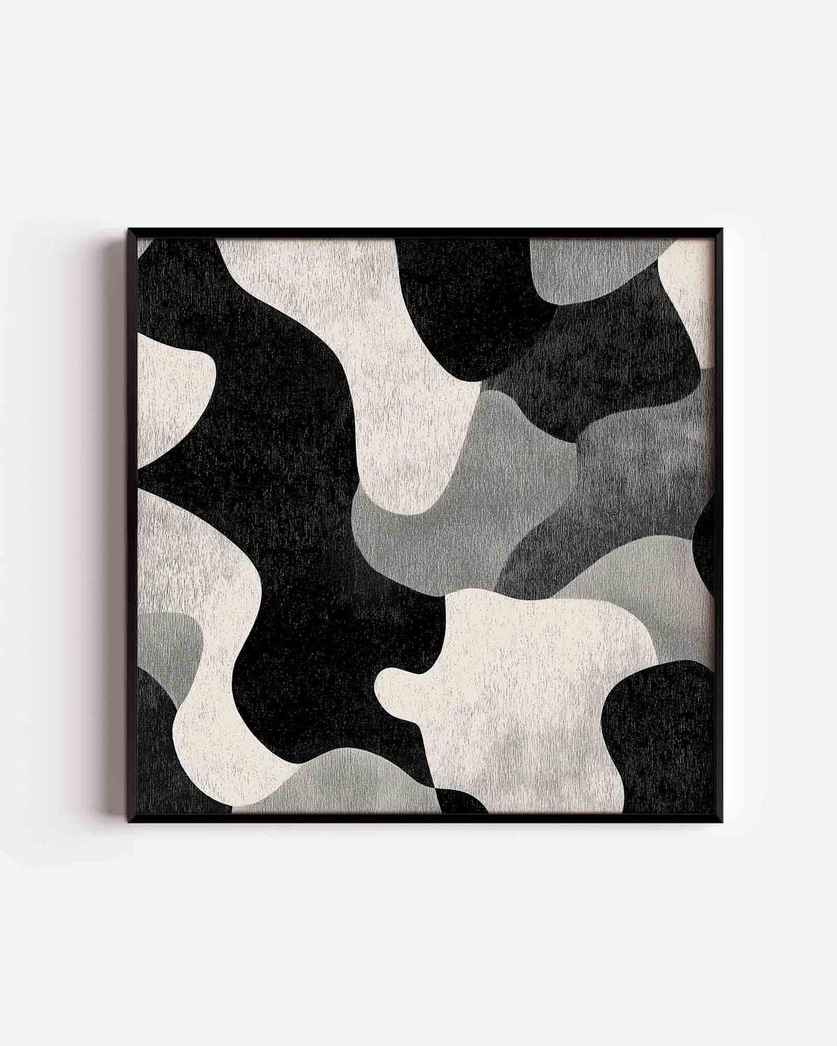 Abstracte vormen – abstracte vierkante poster als wanddecoratie