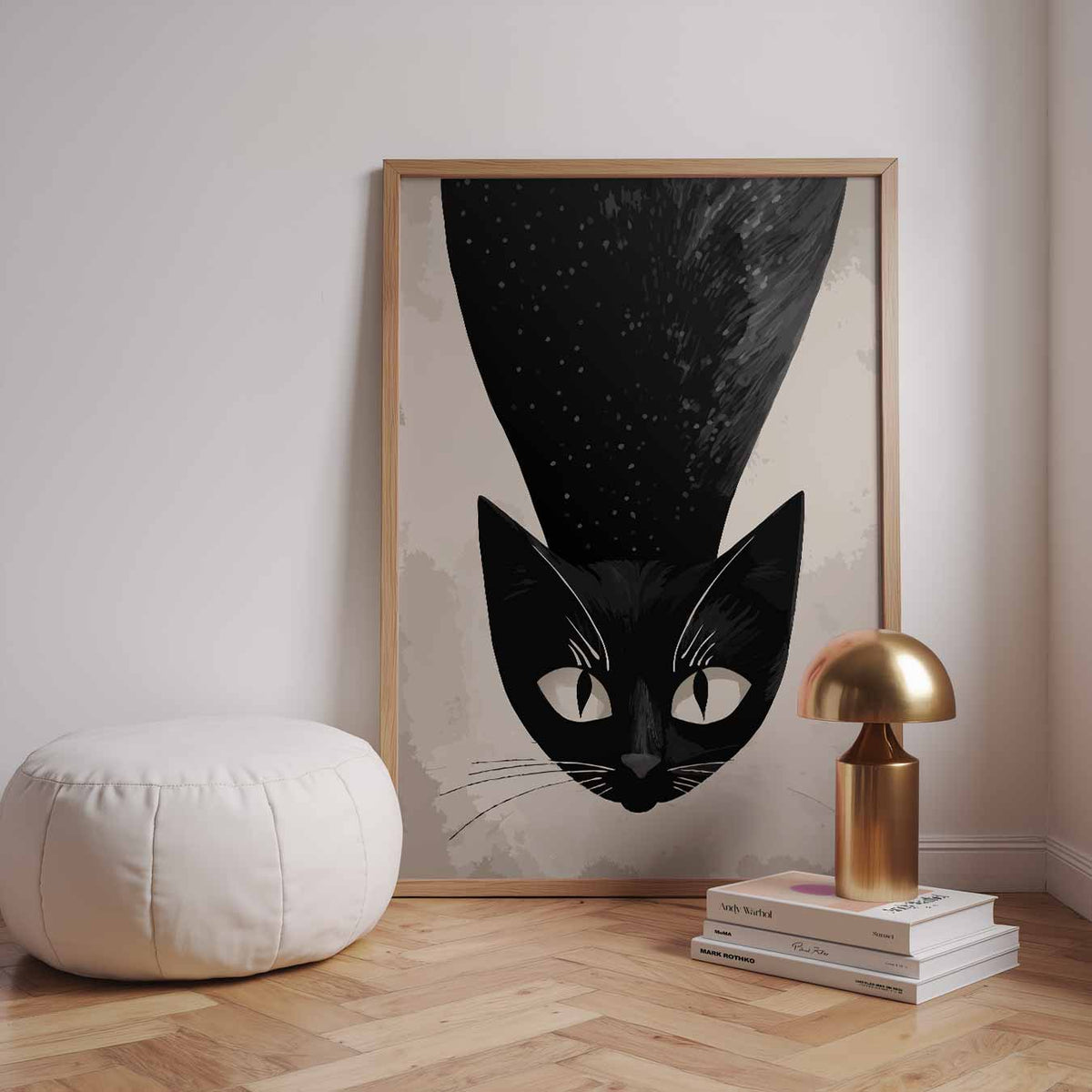 Stijlvolle Kattenposter – dieren poster in staand formaat