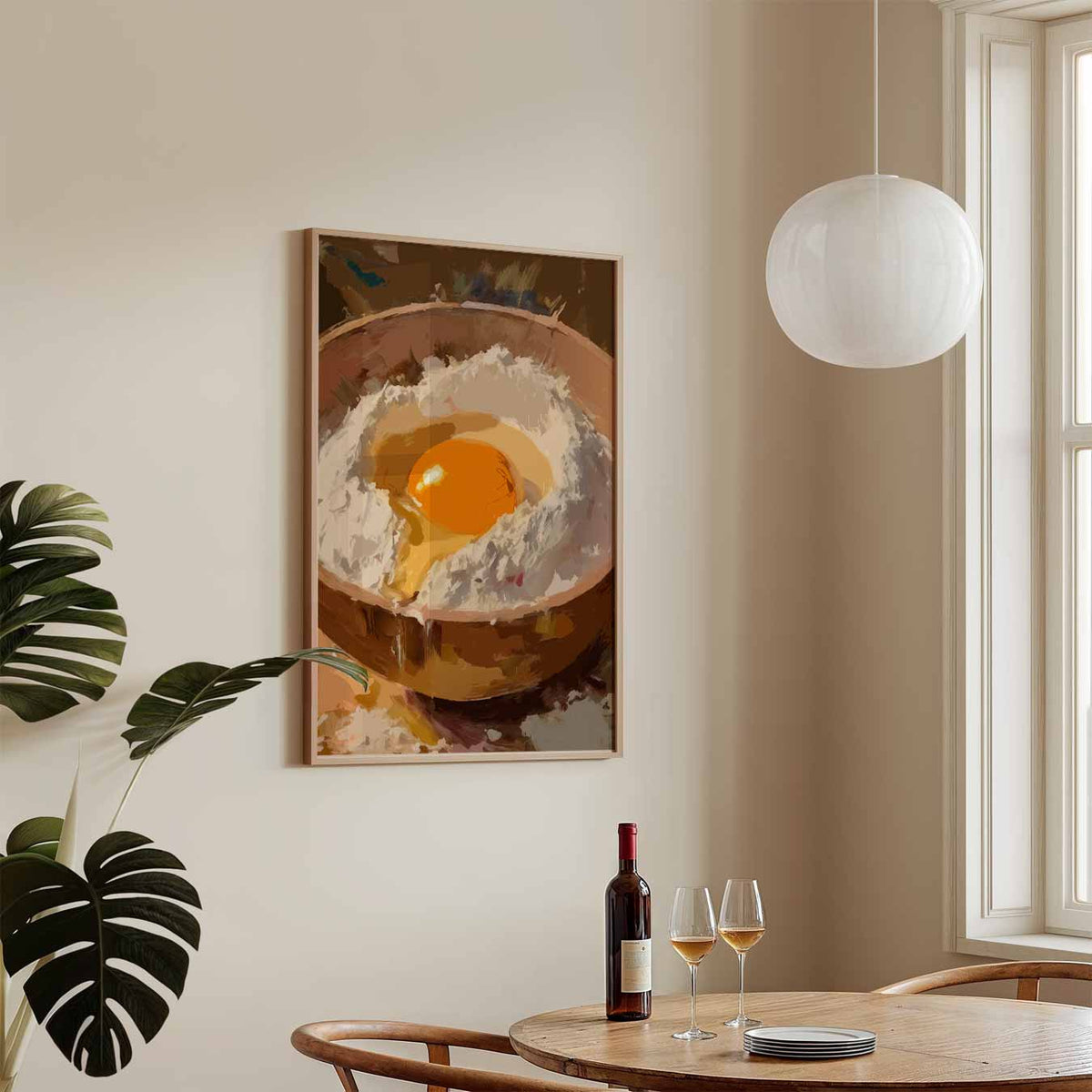 Kunstzinnige Keuken Momenten – keukenposter in staand formaat