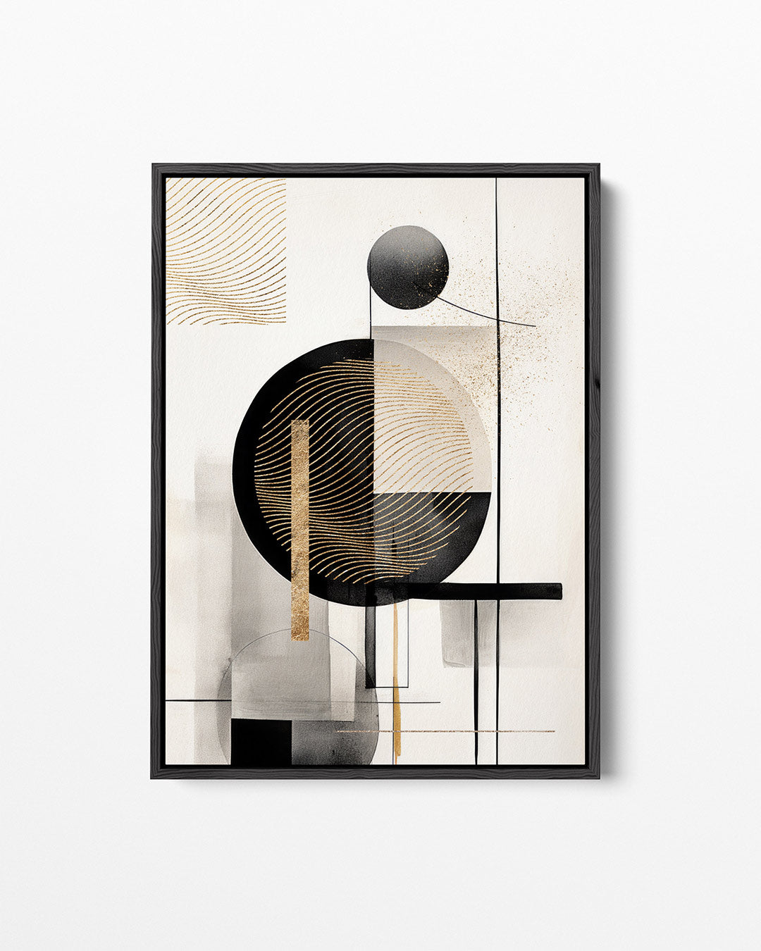 Geometrische lijnen – staand wanddecoratie kunstwerk