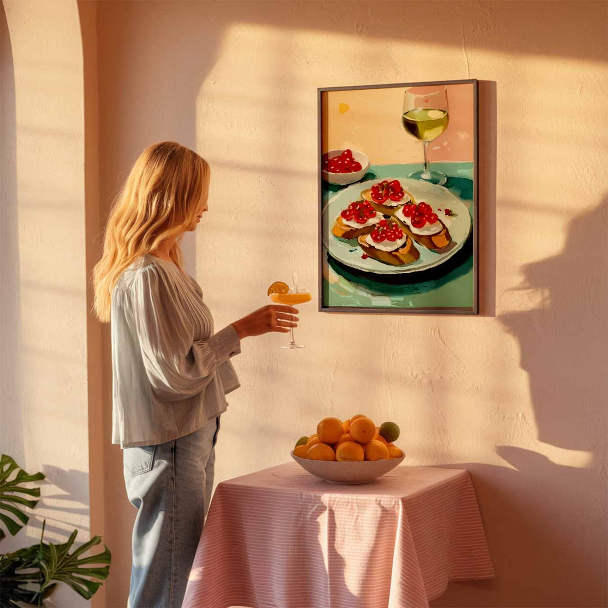 Lekkere Culinaire Momenten – keuken poster als sfeervolle staande wanddecoratie