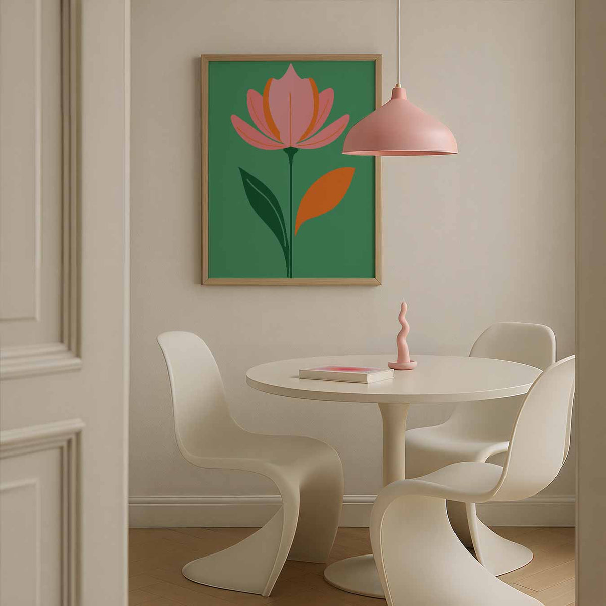 Fleurige Bloemenposter – bloemen poster in staand formaat