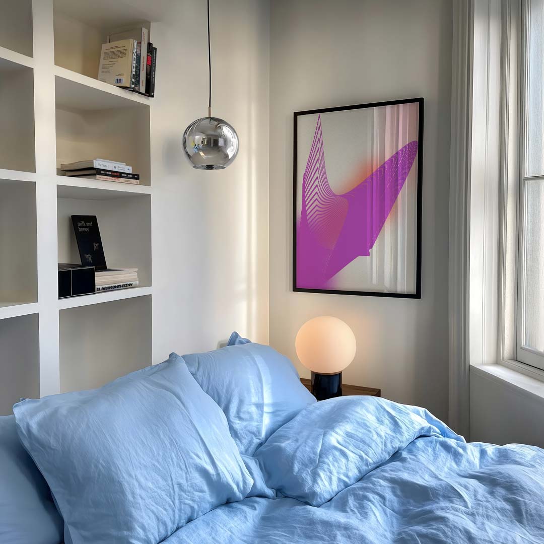 Modern Abstracte Kunstposter – staande kleurrijke abstracte wanddecoratie van WallArtistic