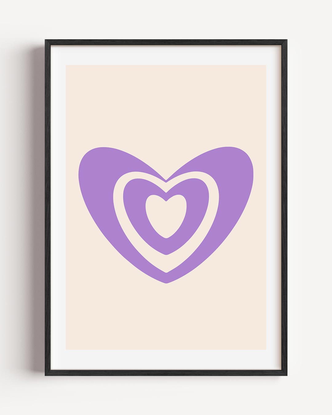 Lieve Lagen Hart – moderne portret poster als wanddecoratie