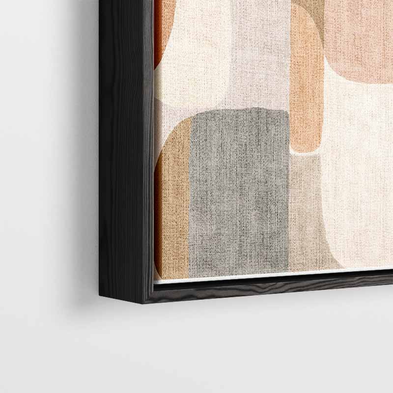 Aards Verlangen - Abstracte Harmonie in Kleur – plexiglas kunstwerk als wanddecoratie