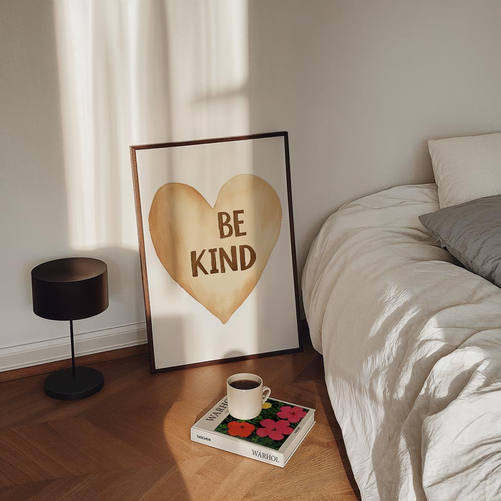 Hartverwarmende Inspiratieposter – kinderposter in staand formaat