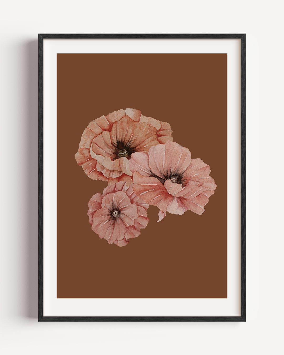 Bloemenpracht – bloemen portret poster als wanddecoratie