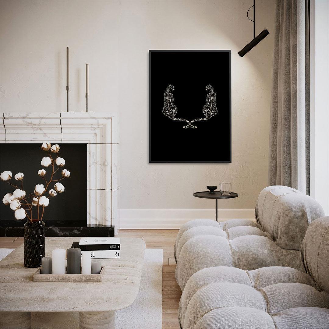 Abstract – staand wanddecoratie kunstwerk