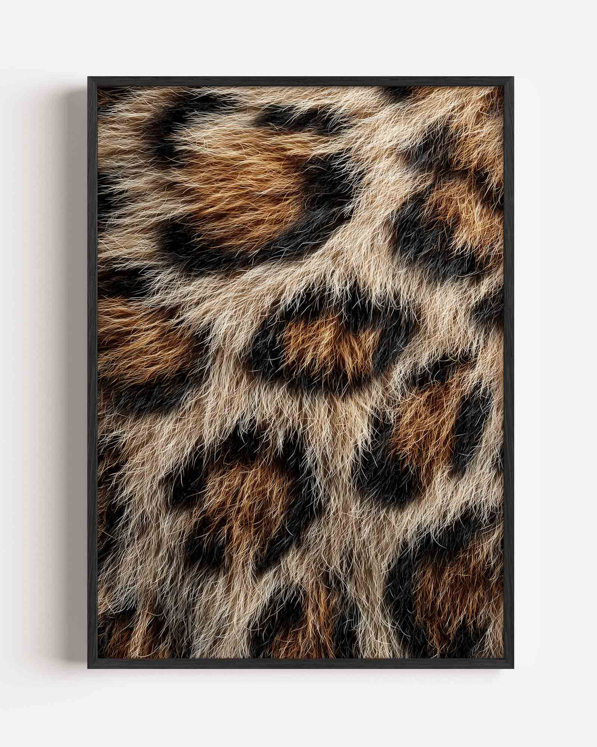 Luipaardprint – safari portret poster als wanddecoratie