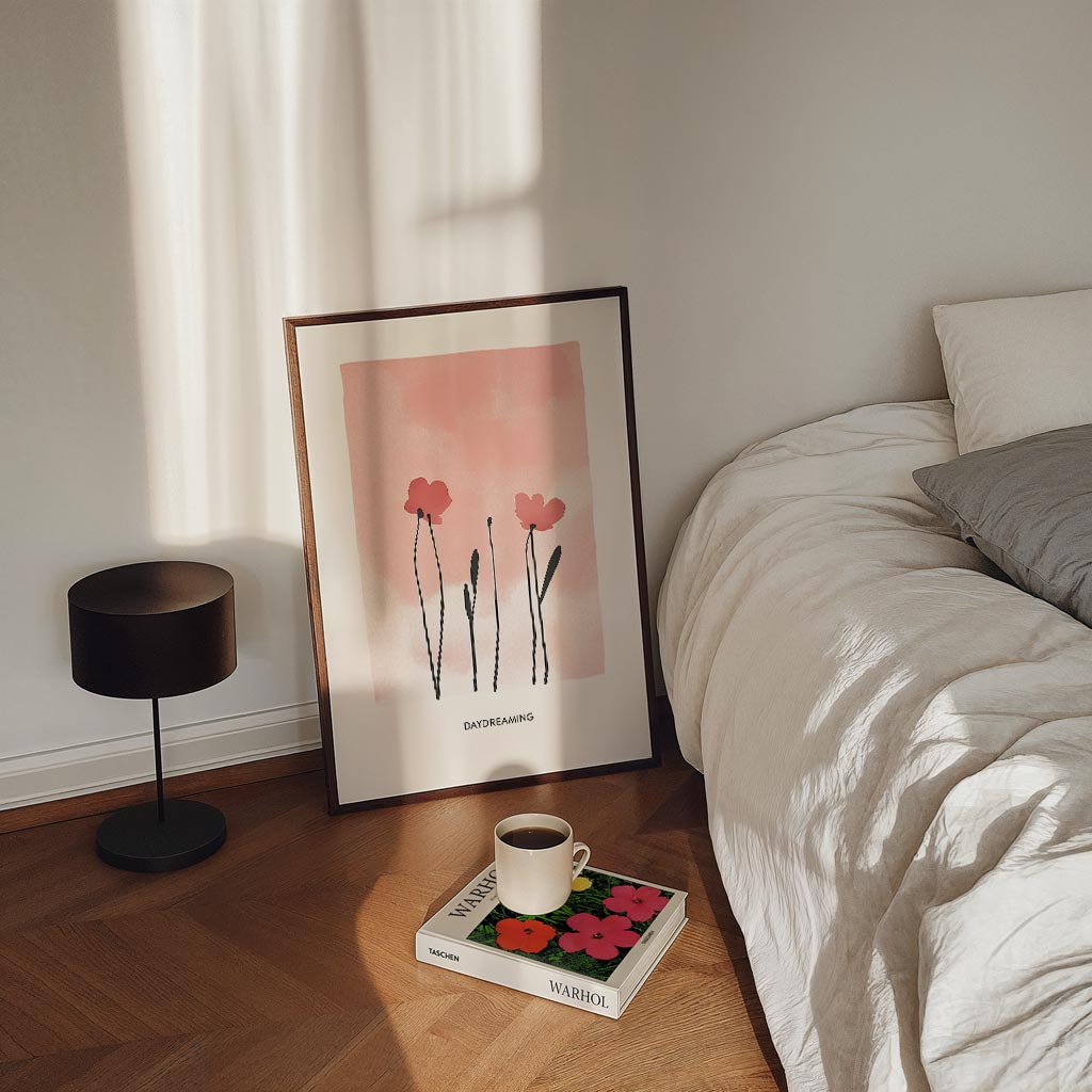 Dromerige Bloemen – kinderposter in staand formaat