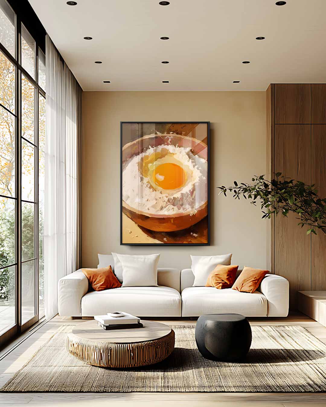 Het Perfecte Bakmoment – plexiglas wanddecoratie in portret formaat