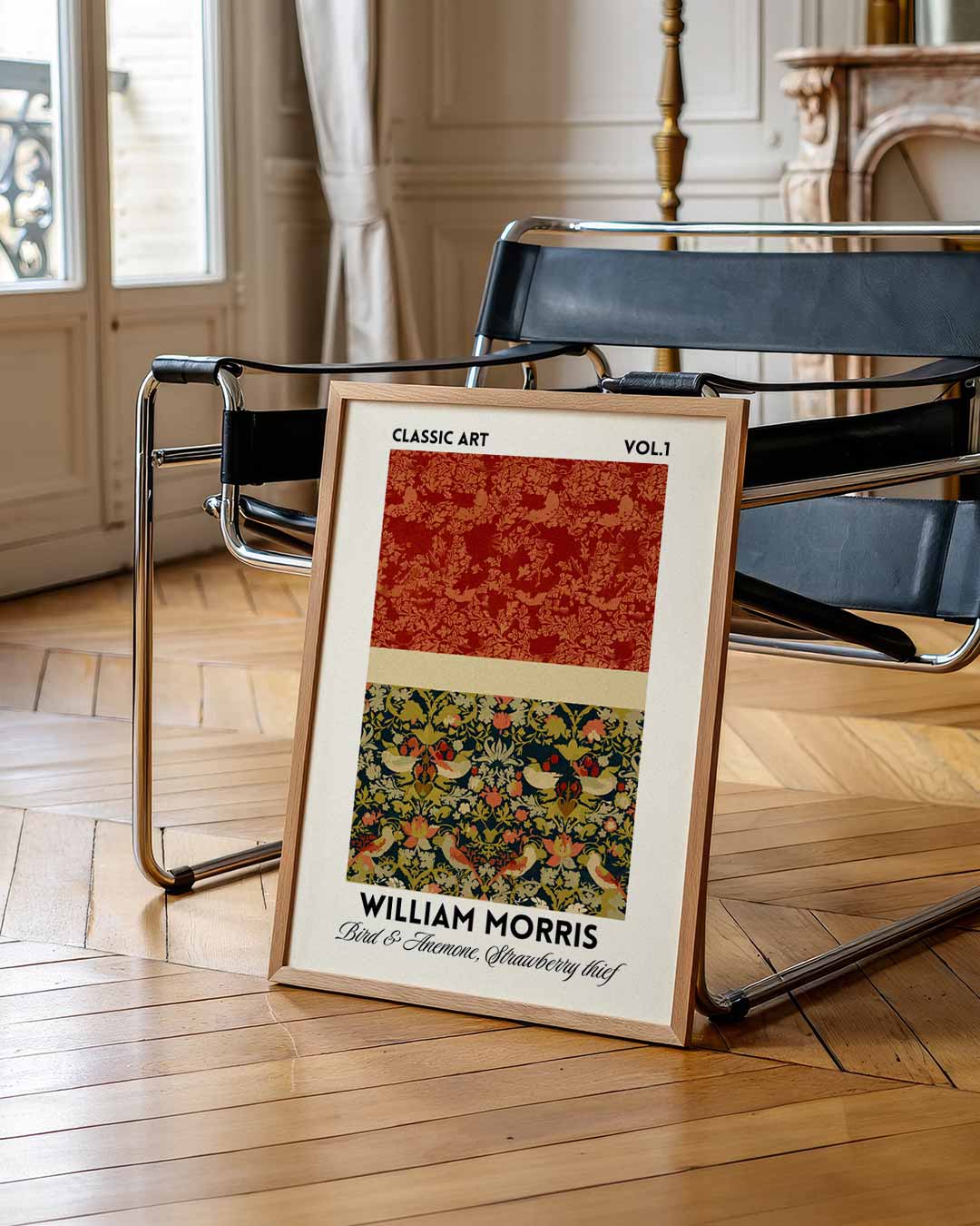 William Morris Klassiek Kunstposter – William Morris poster in staand formaat